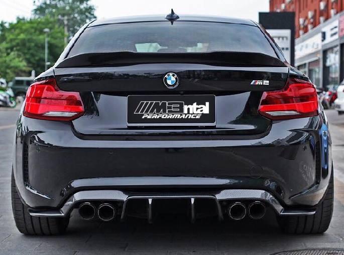 BMW F87 M2- PSM style Carbon trunk spoiler 03